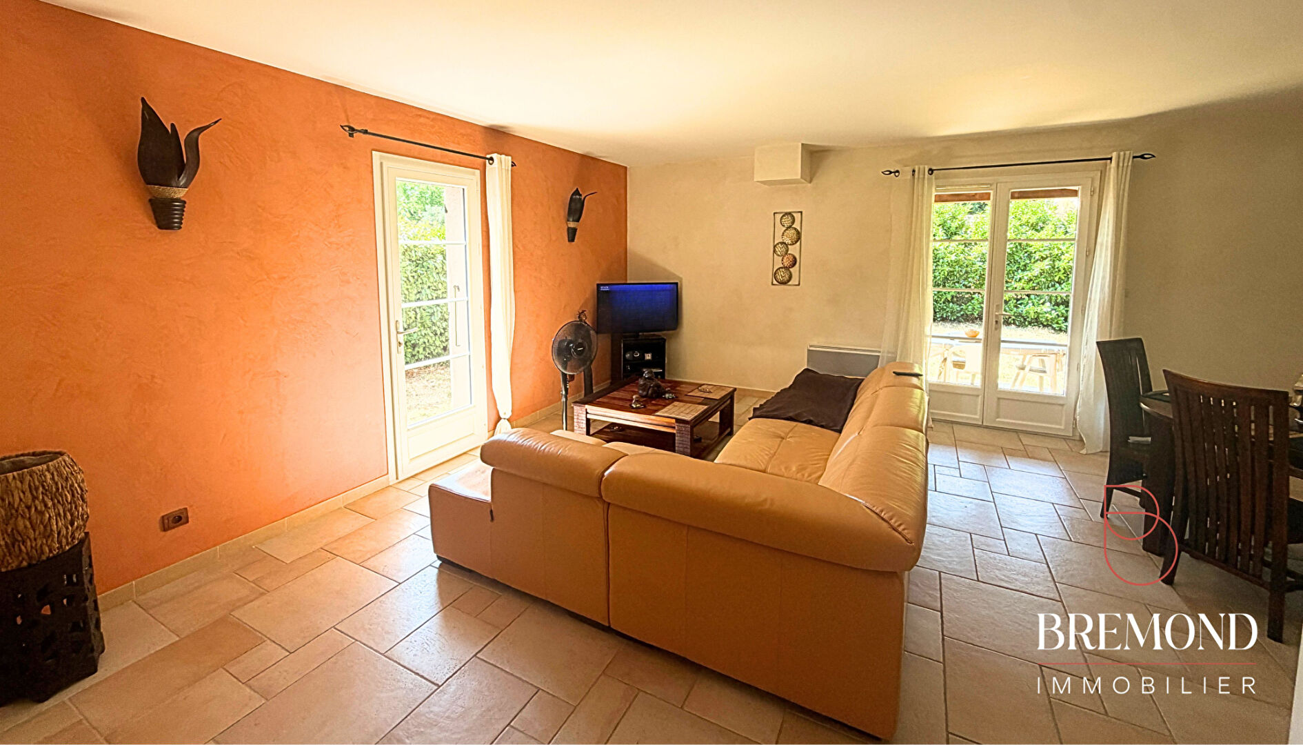 Maison plain-pied 80m2 au calme avec garage à la Roquebrussanne